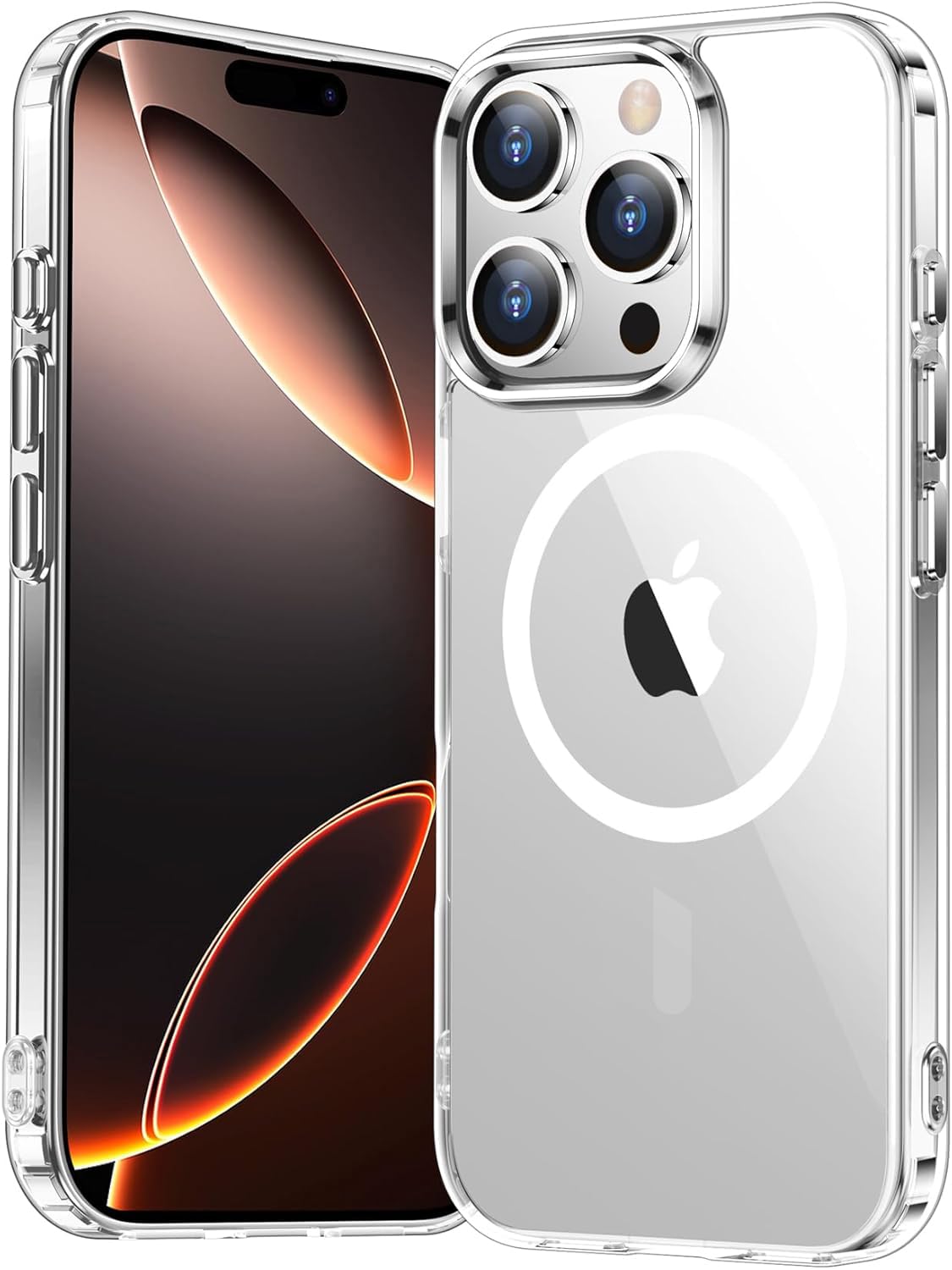 Temdan Clear Magnetic Phone Case
