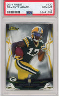 Graded 2014 Topps Finest Davante Adams #130 Rookie RC Football Card PSA 10 Gem Mint