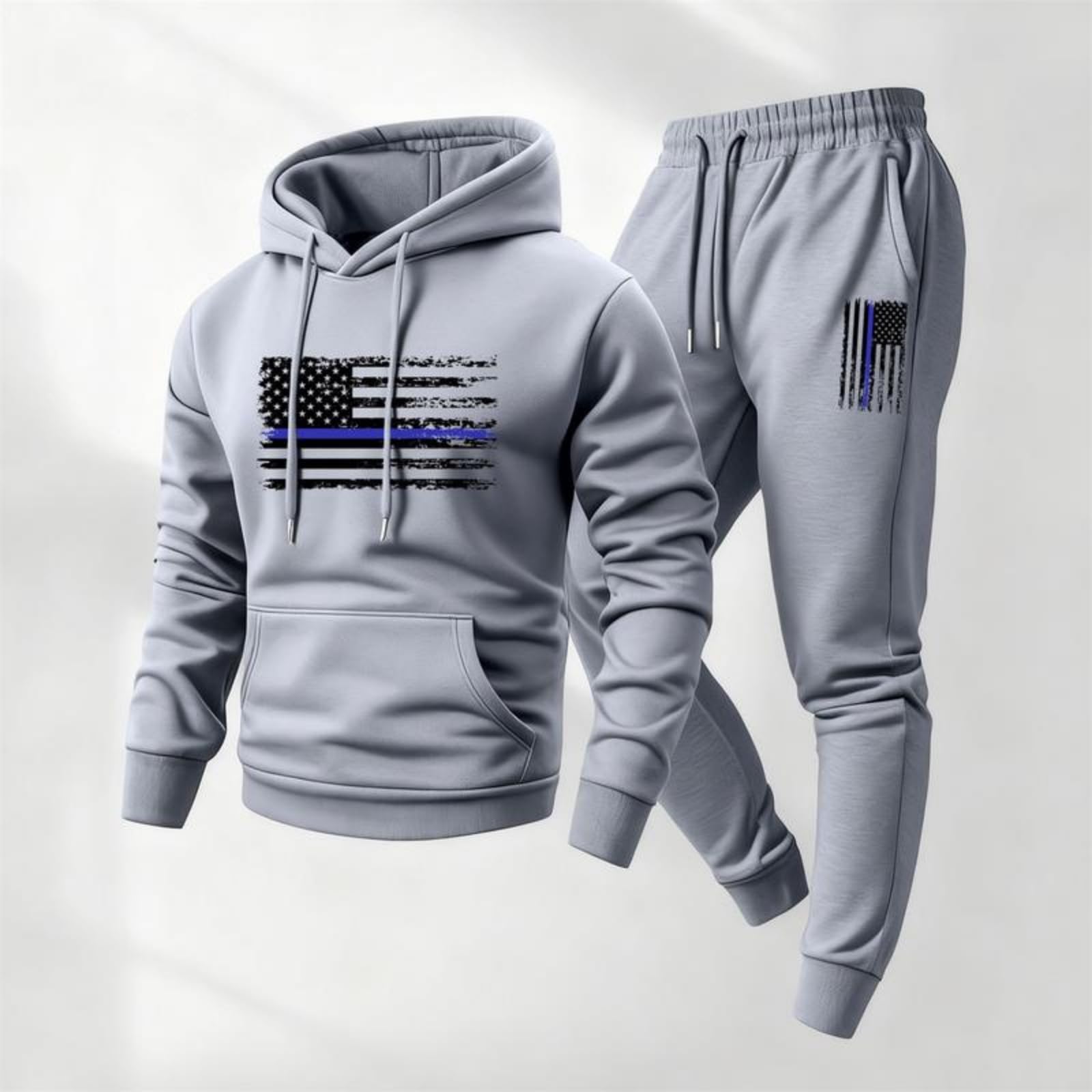 Track Suits Mens Sweatsuits 2 Piece Set Hoodie and Sweatpants Jogging Suits for Men Casual Running Sweat Suit Sets