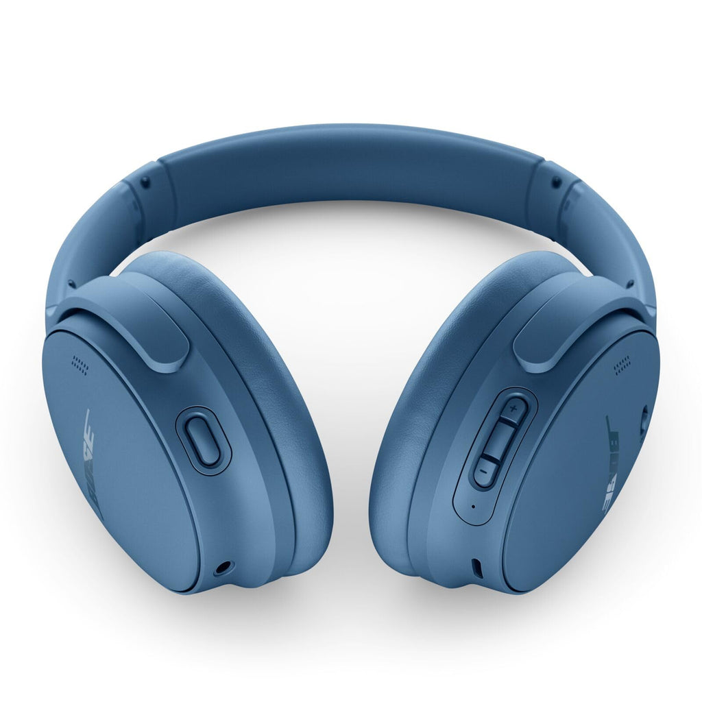 Bose QuietComfort Headphones - Wireless Bluetooth Headphones, Active Over Ear Noise Cancelling and Mic, USB-C Charging, Deep Bass, Up to 24 Hours of Playtime, Black