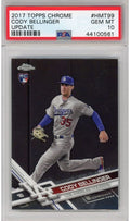 Graded 2017 Topps Chrome Update Cody Bellinger #HMT99 Rookie RC Baseball Card PSA 10 Gem Mint