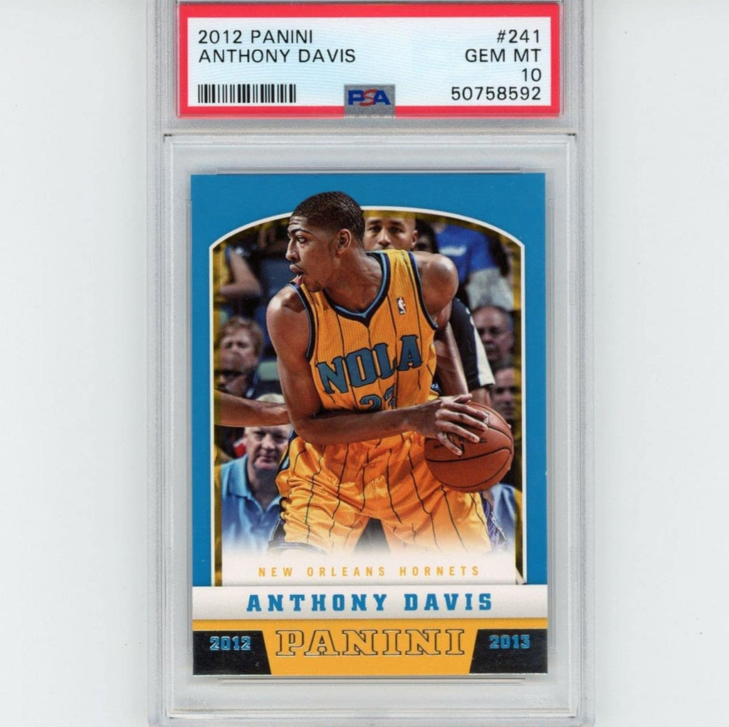 Graded 2012-13 Panini Anthony Davis #241 Rookie RC Basketball Card PSA 10 Gem Mint