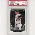 Graded 2013 Bowman Draft Picks & Prospects Chrome Gerrit Cole #6 Rookie RC Baseball Card PSA 10 Gem Mint