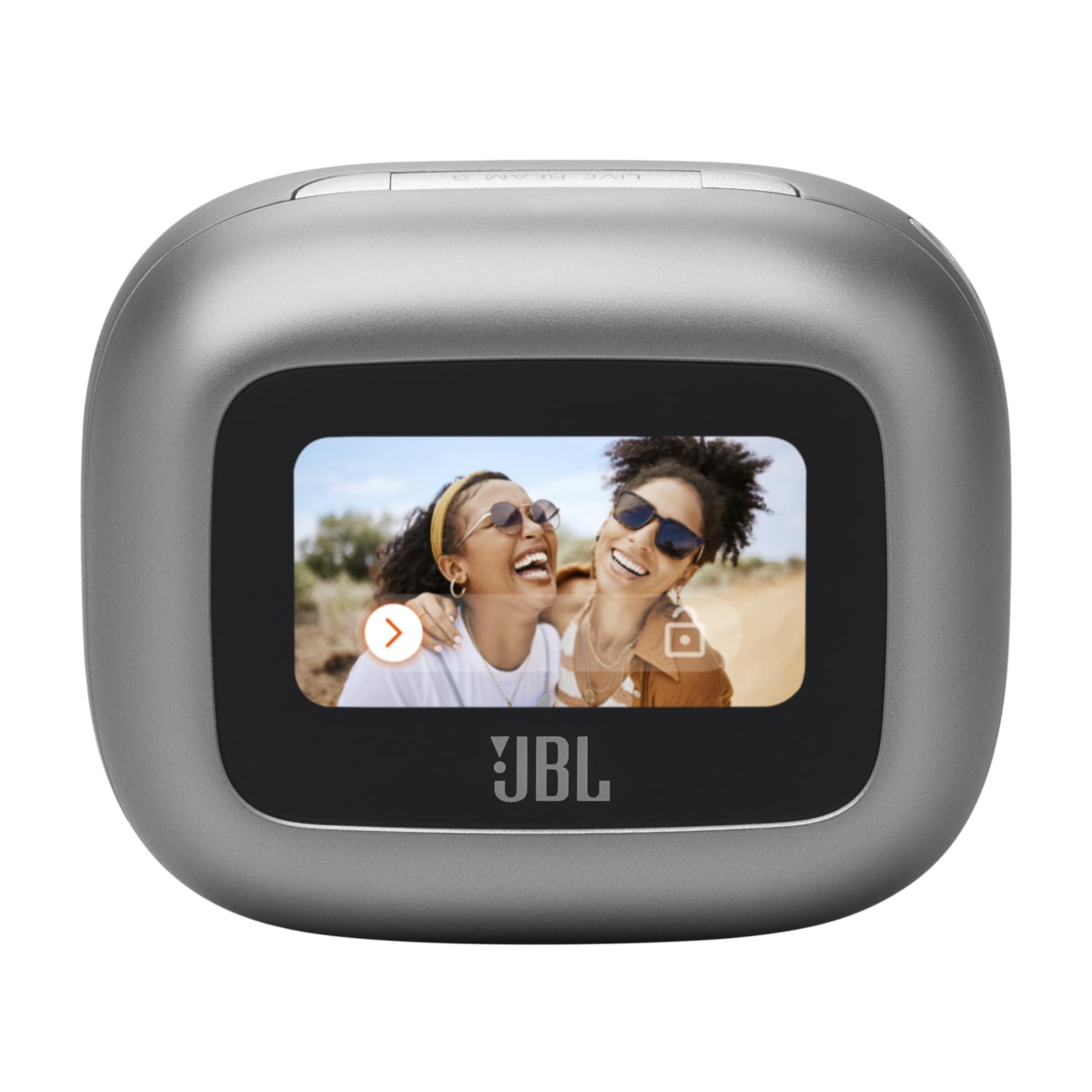JBL Live Beam 3 - True Wireless Noise-Cancelling Stick-Closed Earbuds, 48Hrs Total Playback, Wireless Charging, 6 Mics for Perfect Calls, Multi-Point Connection, IP55 Waterproof and dustproof (Black)