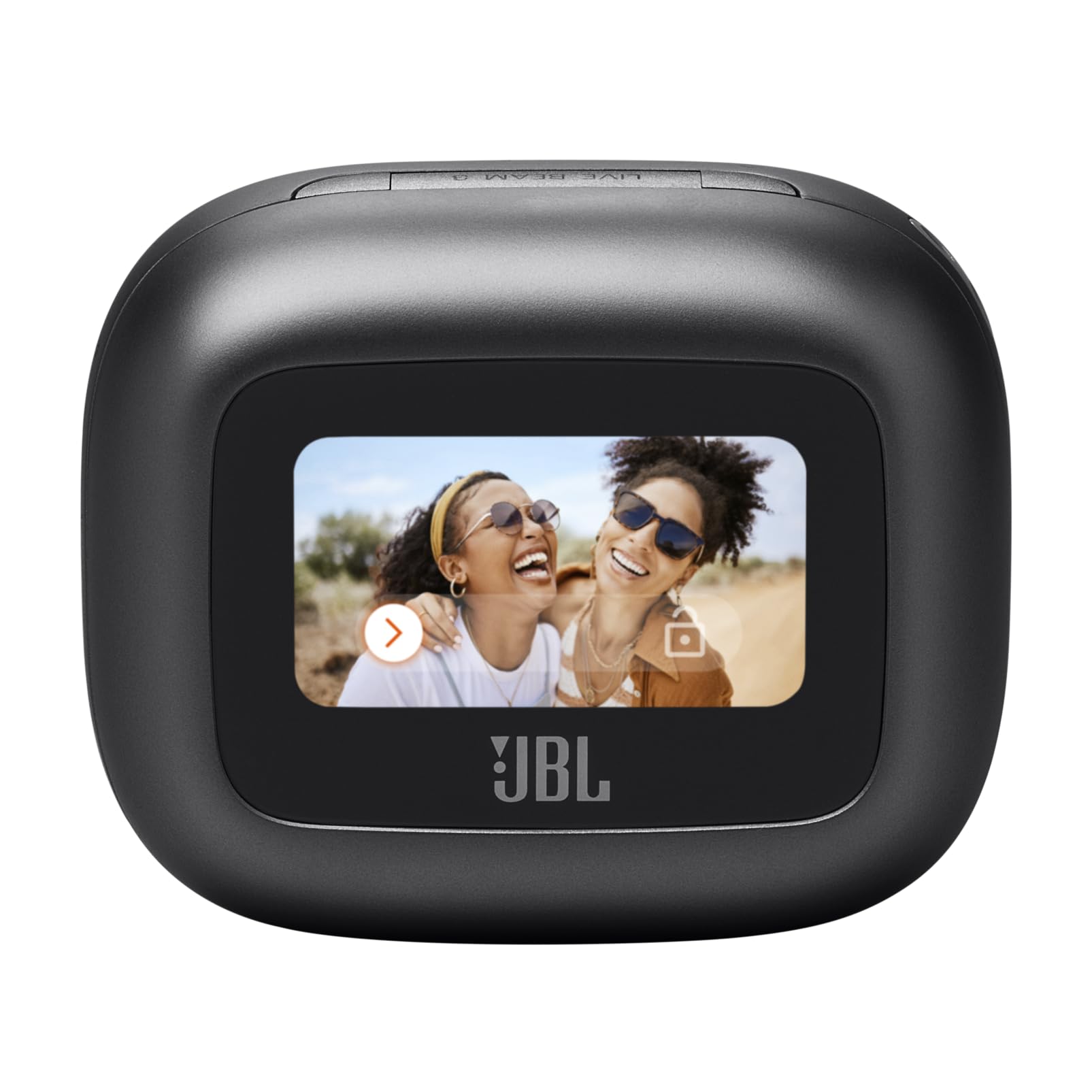 JBL Live Beam 3 - True Wireless Noise-Cancelling Stick-Closed Earbuds, 48Hrs Total Playback, Wireless Charging, 6 Mics for Perfect Calls, Multi-Point Connection, IP55 Waterproof and dustproof (Black)