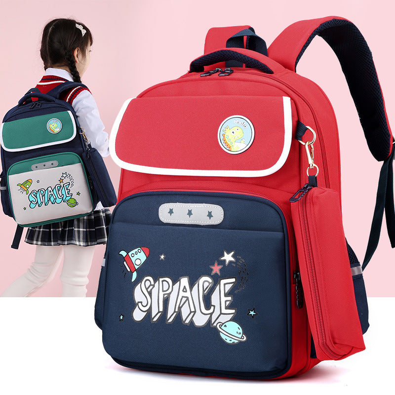 Children's Large Capacity Bag For Burden Reduction And Spine Protection