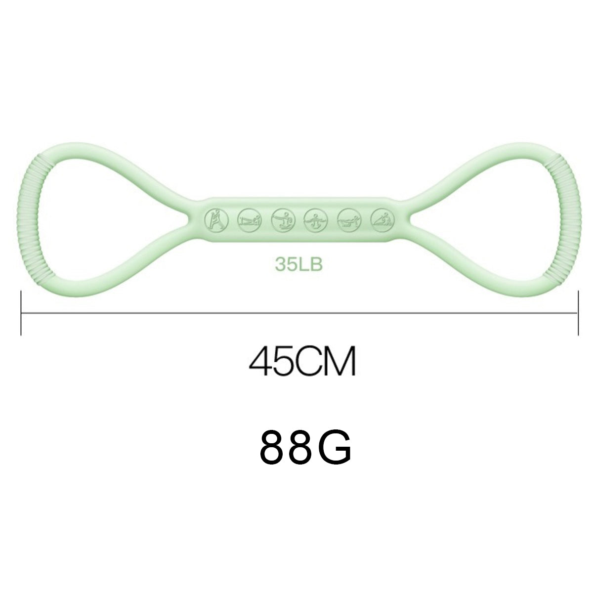 3-Piece Mini Resistance Band Set – Light, Medium & Heavy | Legs, Glutes & Hips