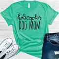 Helicopter Dog Mom Graphic Tee