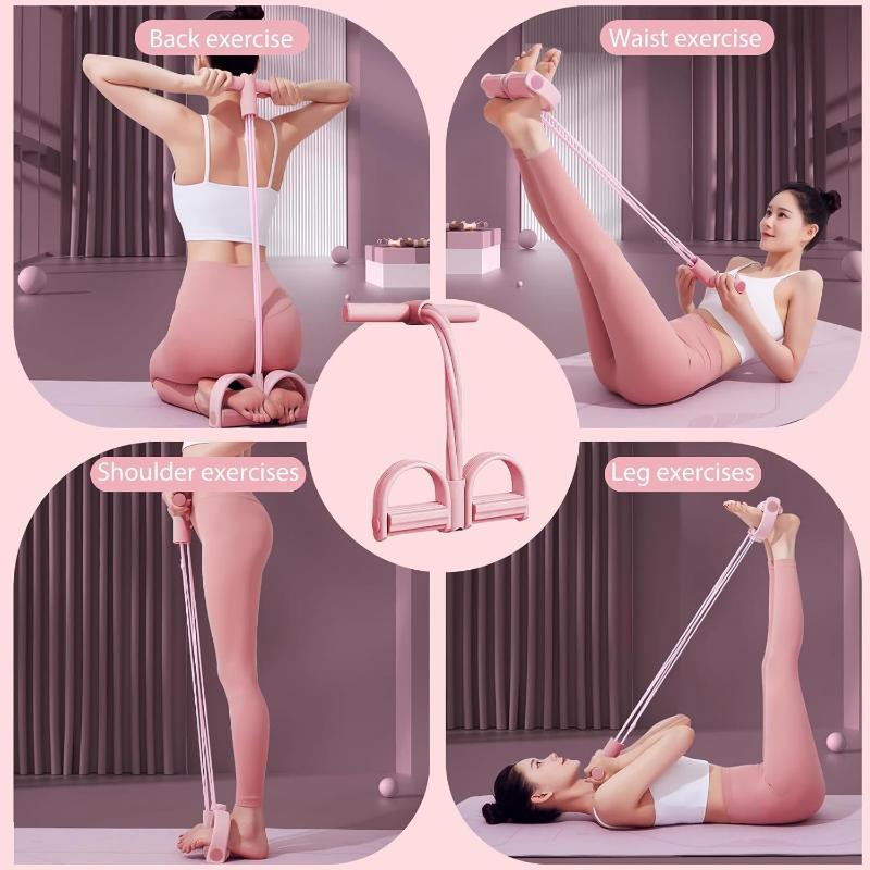 6-Tube Pedal Resistance Band