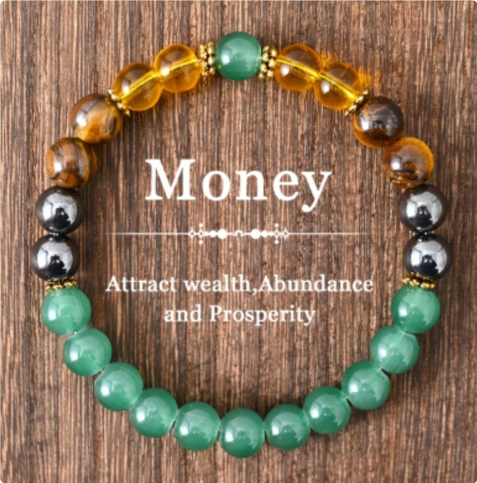 Green Beaded Bracelet