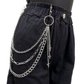 Fashionable Rivet Metal Chain Belt
