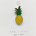 Creative And Adorable Brooches In Various Designs Featuring Animals, Flowers, And Fruits