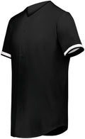 YOUTH CUTTER+ FULL BUTTON BASEBALL JERSEY - MOISTURE-WICKING