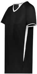 GIRLS CUTTER+ V-NECK JERSEY - MOISTURE-WICKING