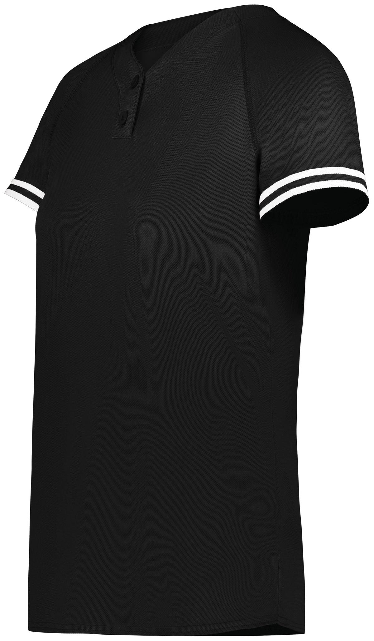 GIRLS CUTTER+ HENLEY JERSEY - MOISTURE-WICKING