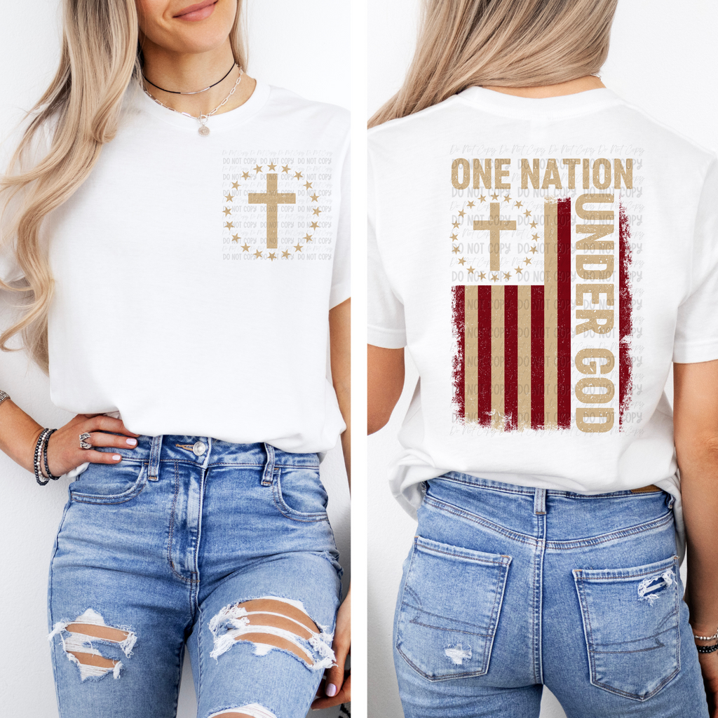 One Nation Under God -Tee