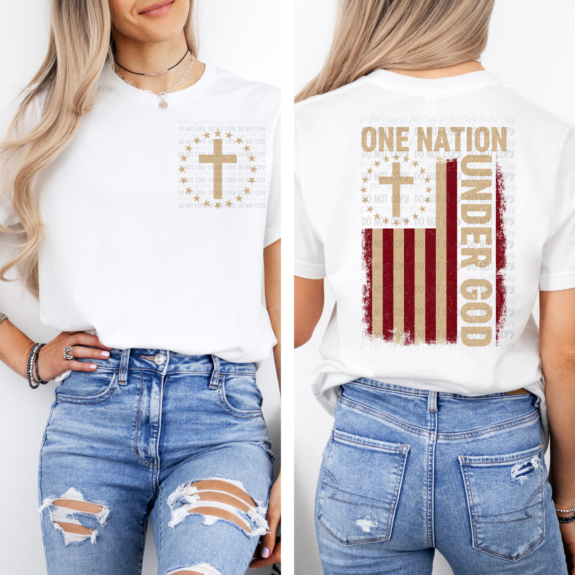 One Nation Under God -Tee