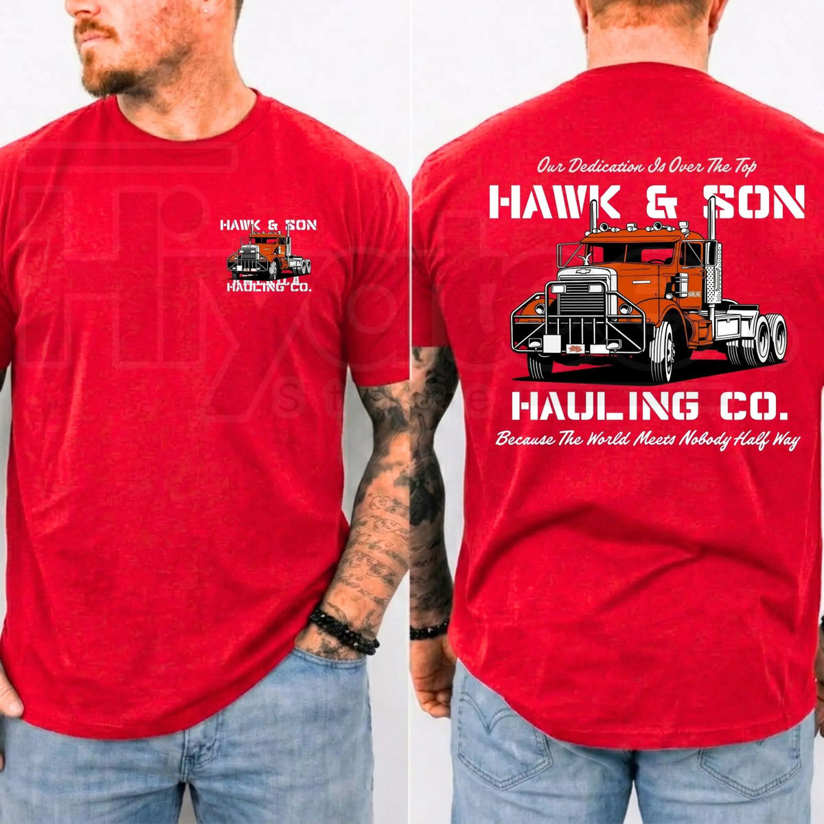 Over The Top Trucker T-Shirt – Vintage 80s Arm Wrestling Movie Graphic Tee