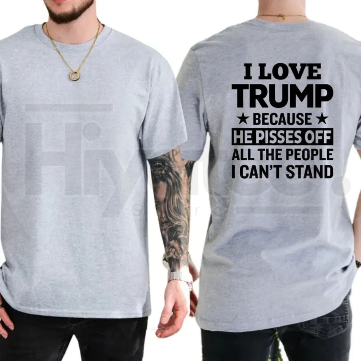 I Love It Typography T-Shirt – Funny Graphic Tee, Humorous Daily Statement Shirt for Men & Women