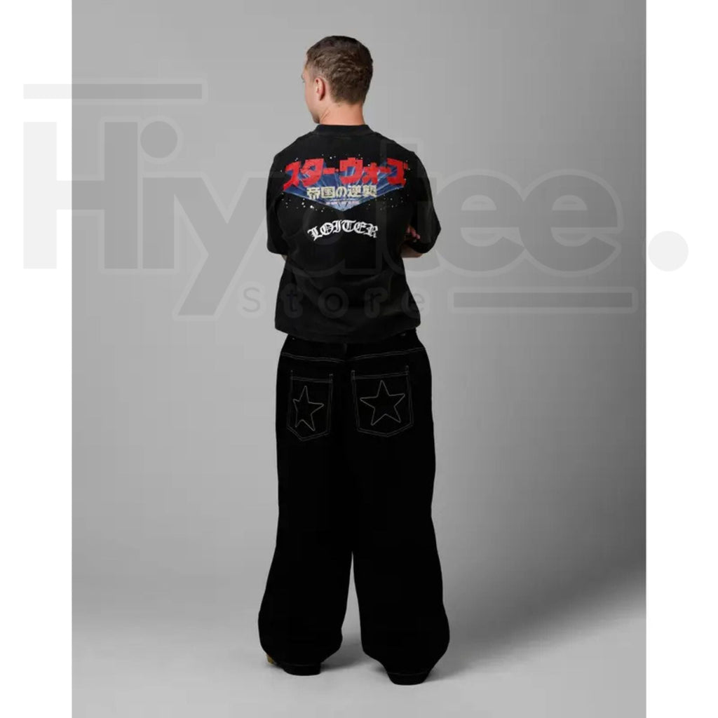 Loiter Star Wars Vintage T-Shirt Washed – Retro Sci-Fi Graphic Heavyweight Streetwear Tee
