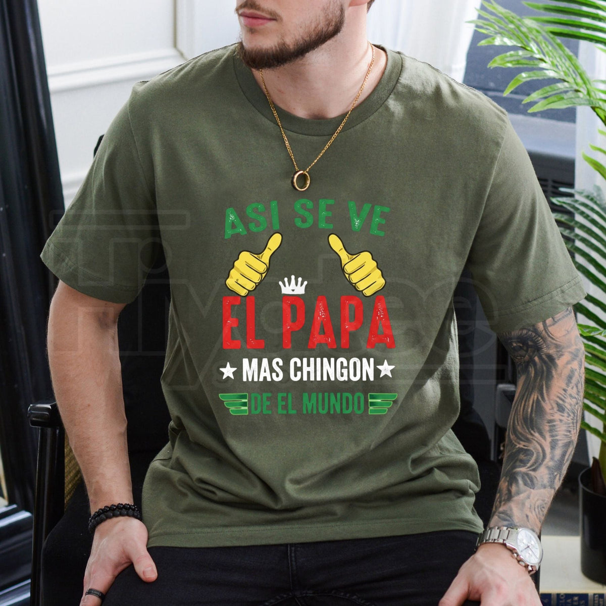 El Papa Father's Day T-Shirt – Funny Hispanic Dad Graphic Tee