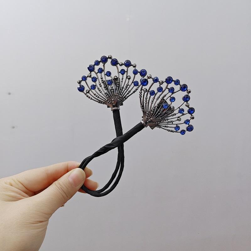 New Summer Fan-shaped Flower Hair Styling Tool