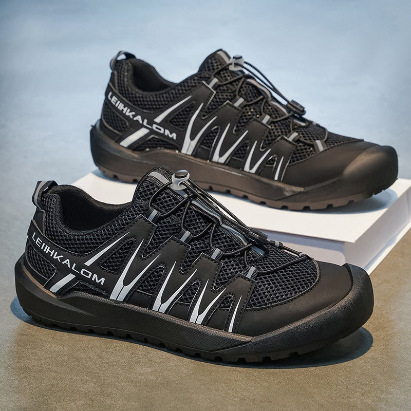 2026 New Summer Light Luxury High-End Men Sneakers, Fashion Versatile Comfort Mesh Spliced Breathable Casual Shoes
