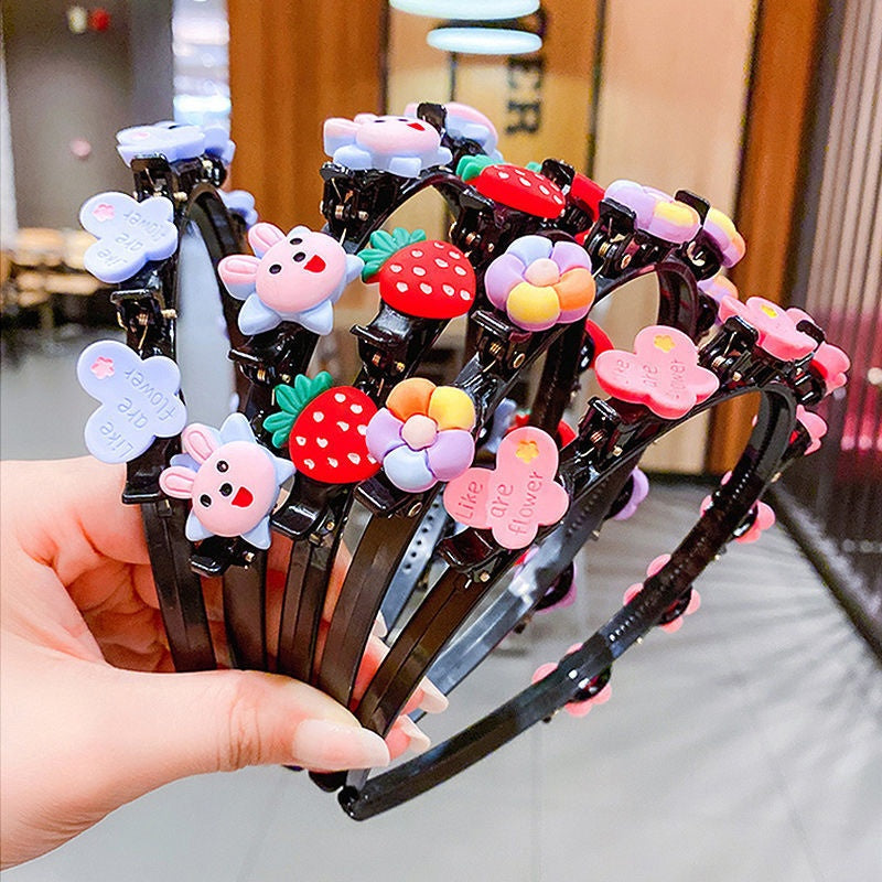 Girls' Clip Hair Accessories Crushed Hair Headband