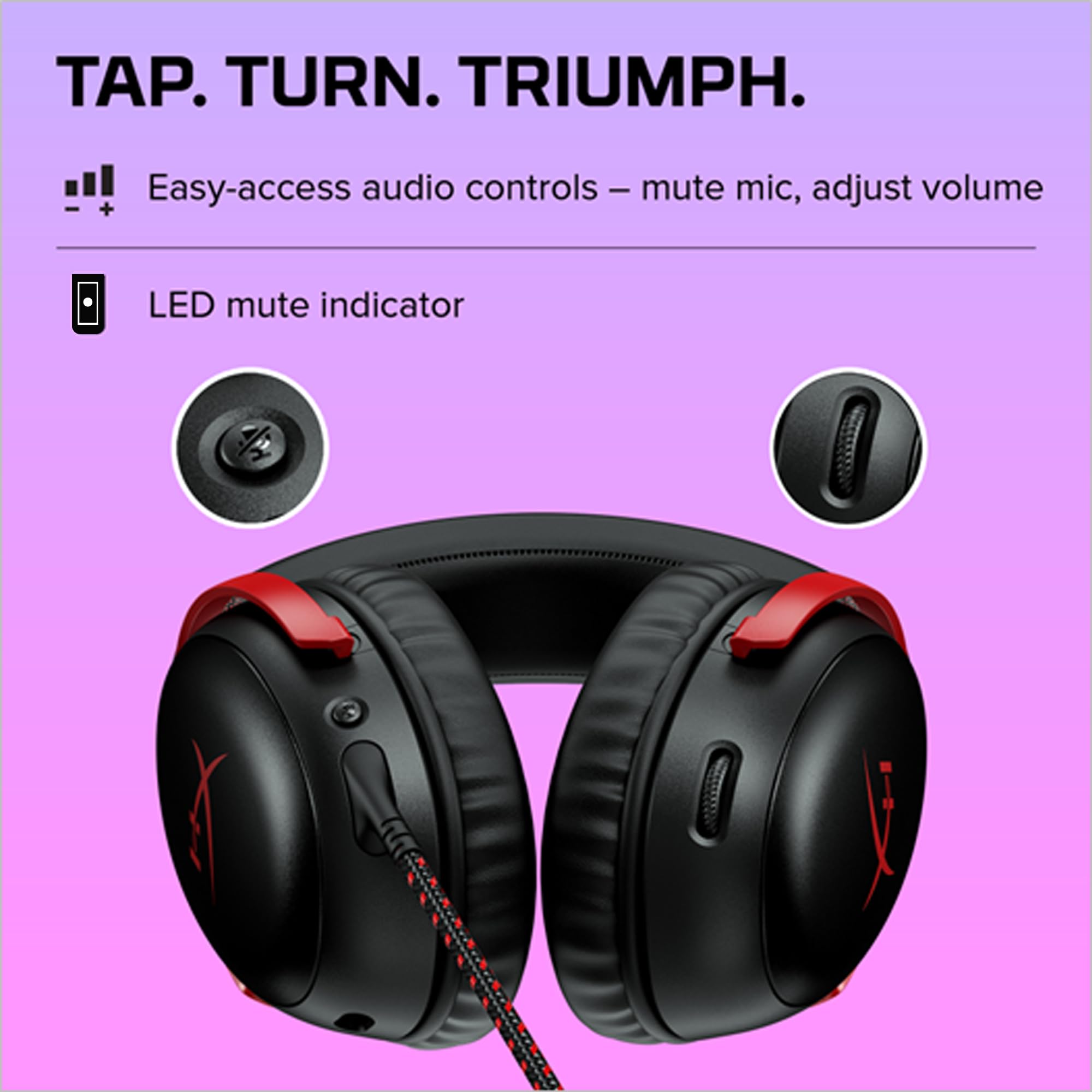 HyperX Cloud III Wireless – Gaming Headset for PC, PS5, PS4, up to 120-hour Battery, 2.4GHz Wireless, DTS Spatial Audio, 53mm Angled Drivers, Memory Foam, Durable Frame, 10mm Microphone, Black