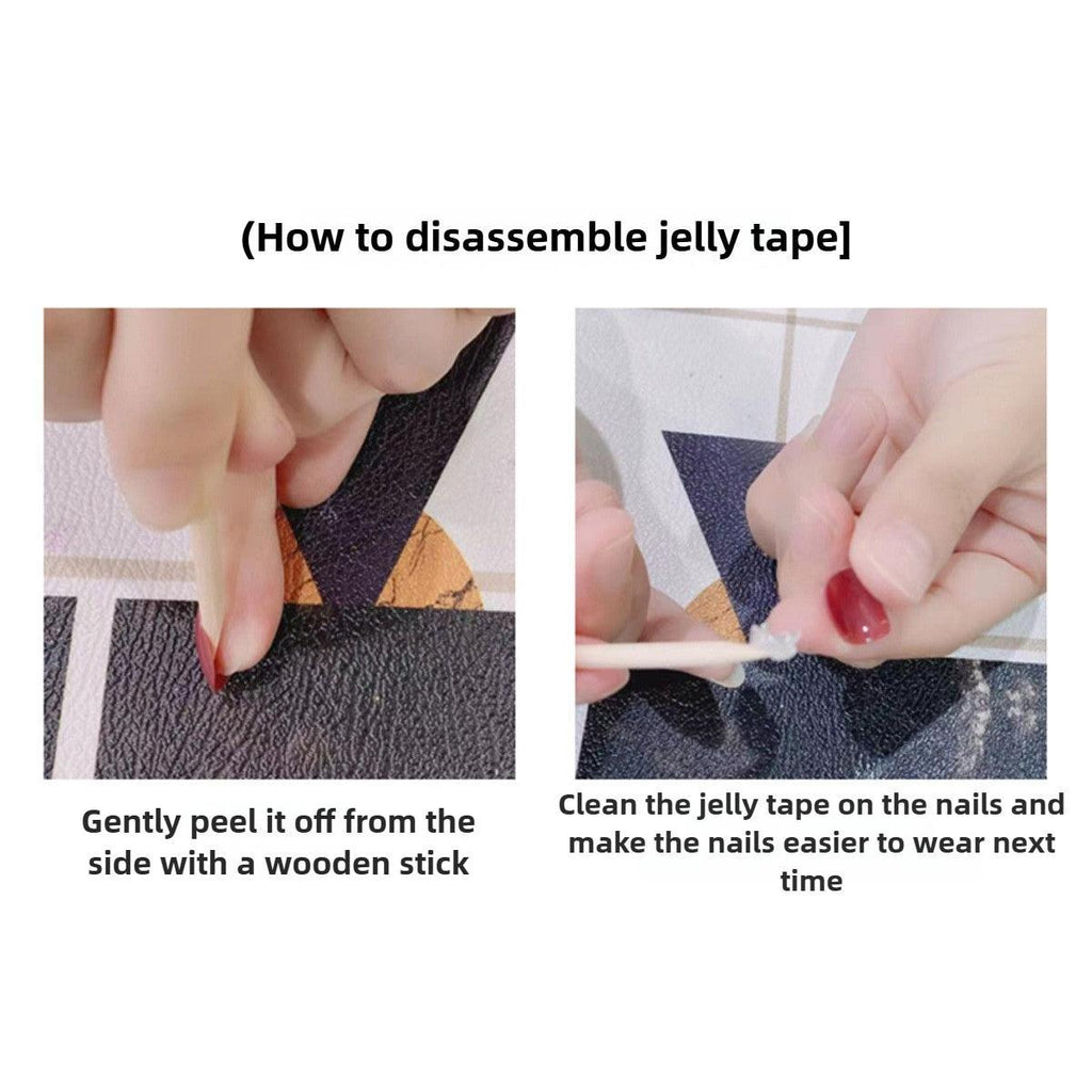 1067 Handmade Nail Wear Nail Art Reusable Press on Nails False Nails