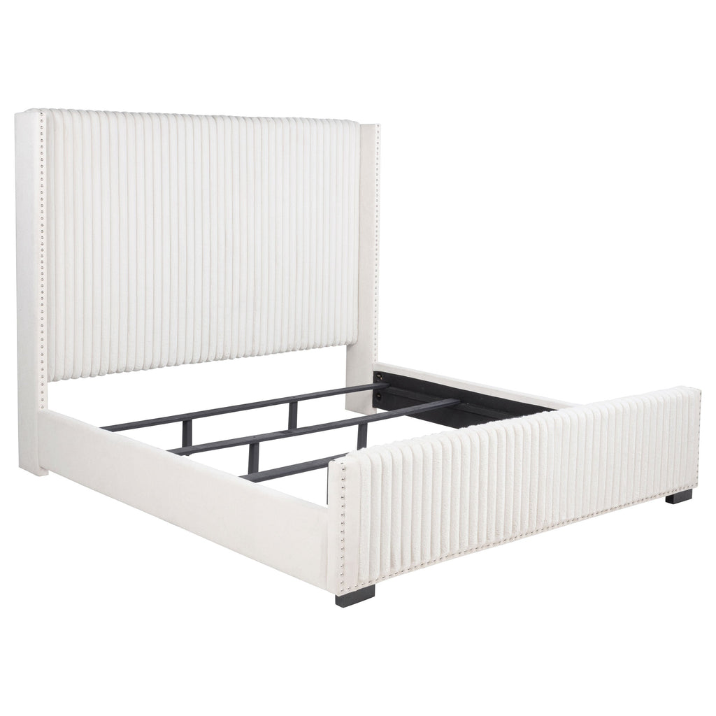 Ian Modern Upholstered California King Bed