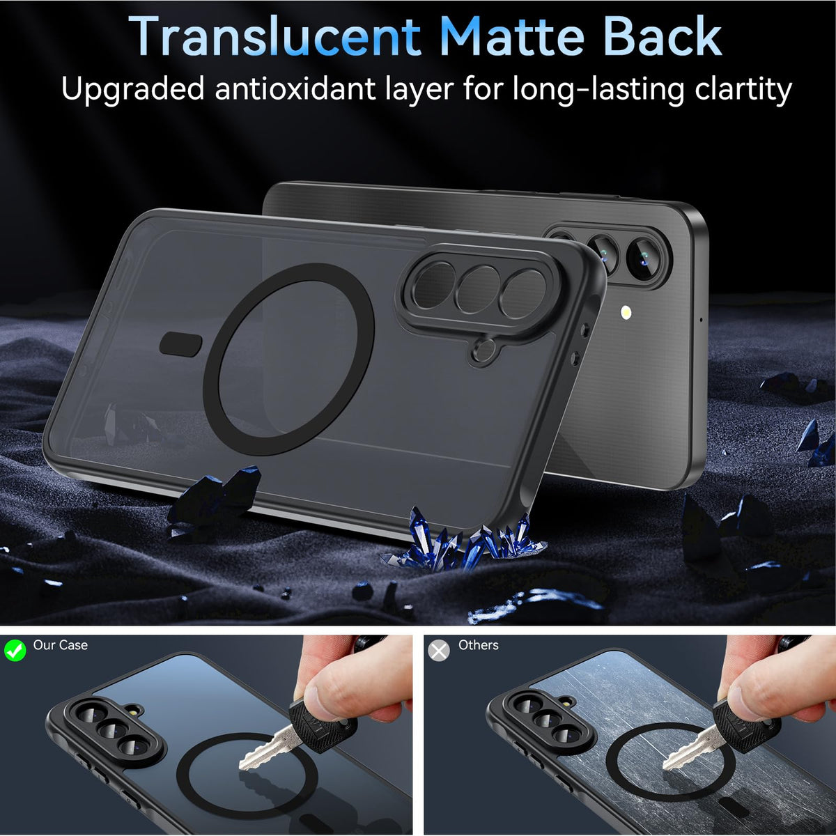 Fin2feel Magnetic Phone Case for Samsung Galaxy A36