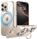 [Like New] Temdan 6.9-Inch Clear Kickstand Case for iPhone 16