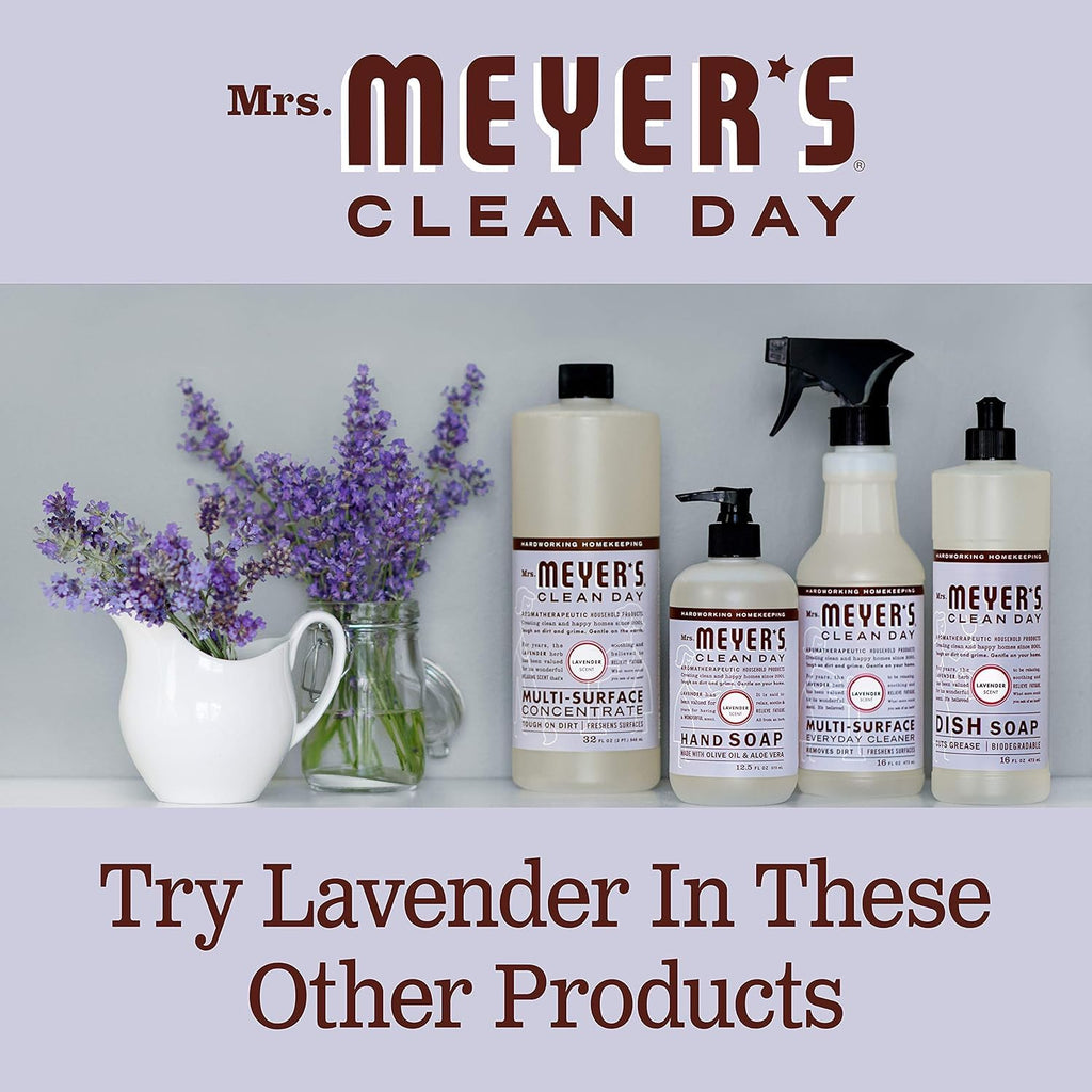 MRS. MEYER'S CLEAN DAY Hand Soap Refill, Rain Water Scent, 33 Fl Oz Bottle