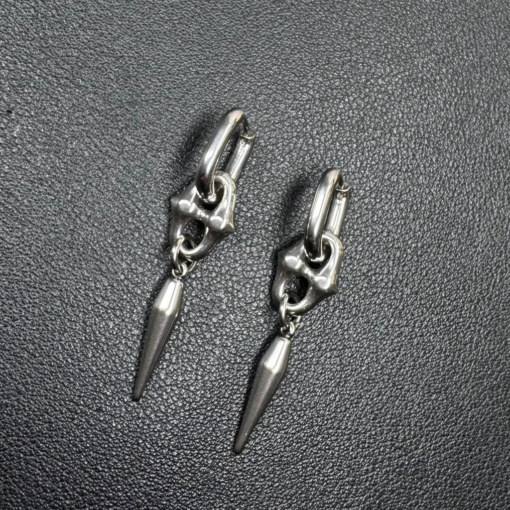 Dark Cold Style Niche Bone Joint Style Versatile Ear Clip Women