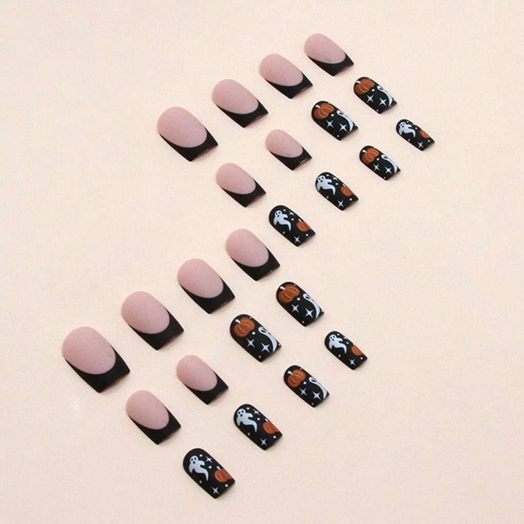 Halloween Press-On Nails, 24 Pieces, 12 Sizes