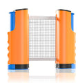 Retractable Table Tennis Net - 72in Clamp-On Set