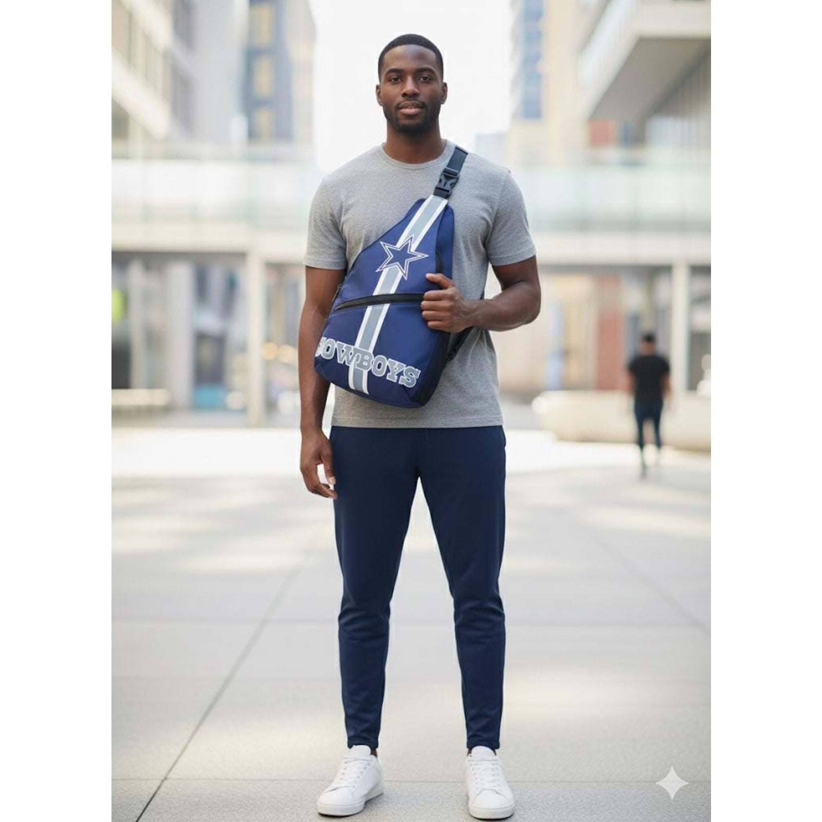 Dallas Cowboys Sling Bag: Crossbody Backpack