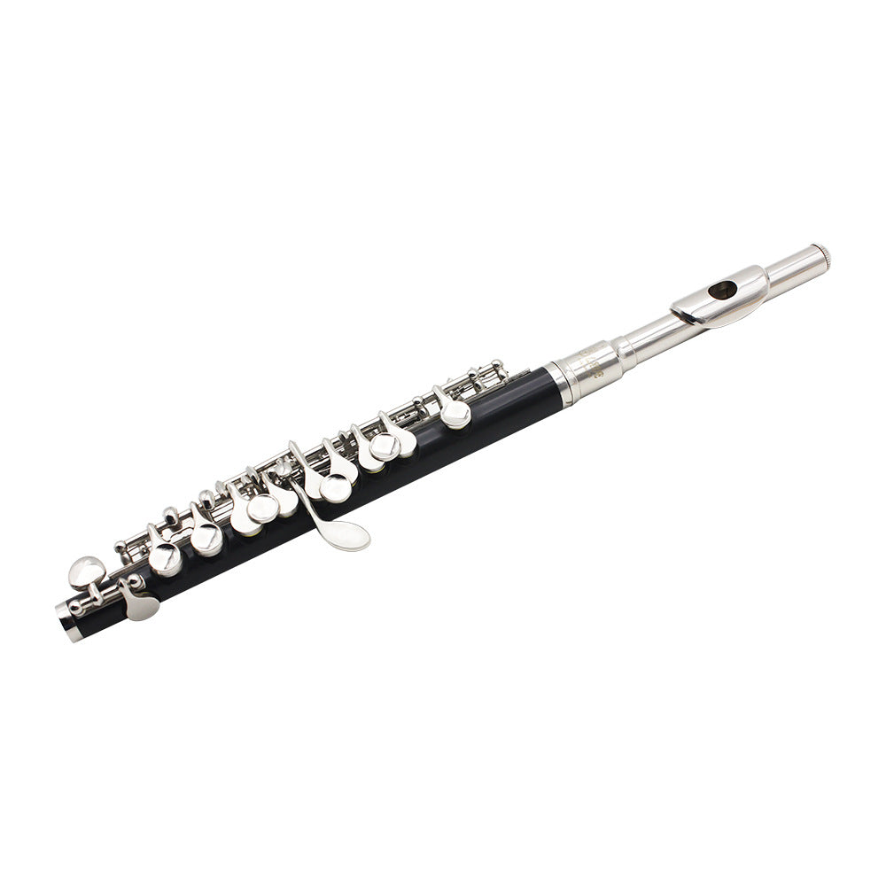C Key Piccolo Bakelite Tube Body Beginner Professional Performance Grade Silver Plated Western Musical Instrument