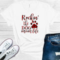 Rockin the Dog Mom Life Graphic Tee
