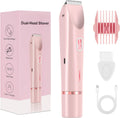 Electric Epilator Womens Dual-Head Hair Remover