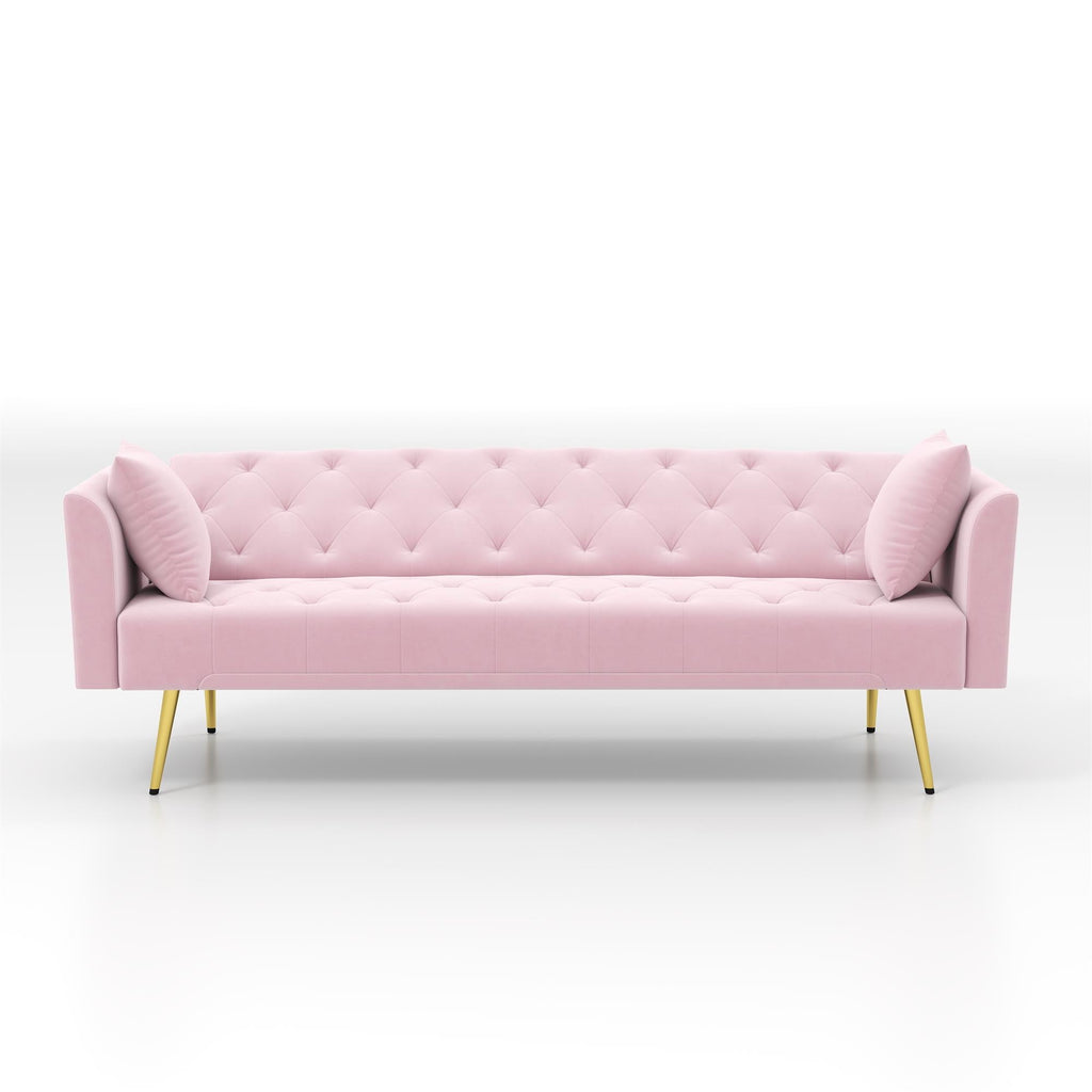Modern Convertible 72 Inch Foldable Sleeper Sofa