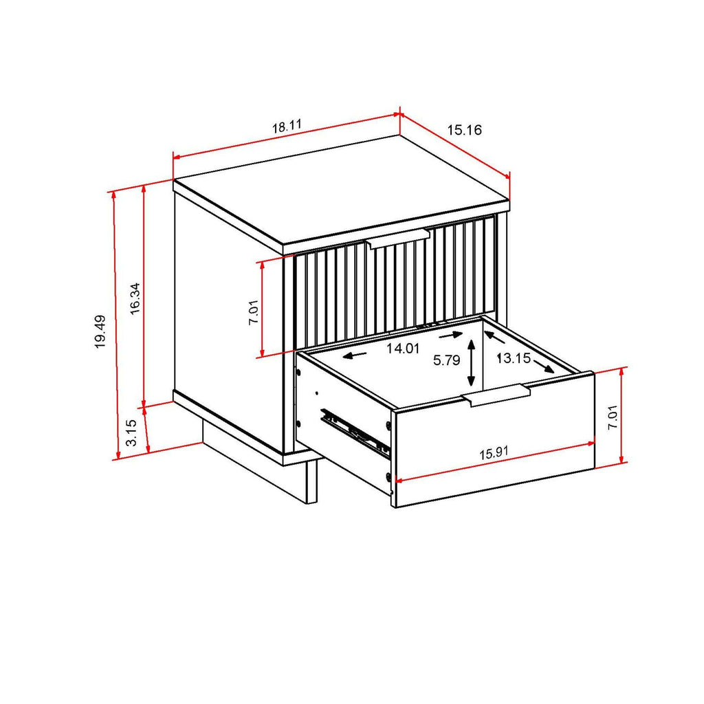 Granville 18" Nightstand