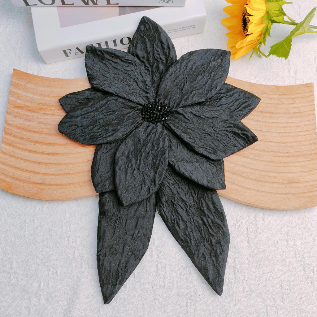 Womens Hand-Sewn Flower DIY Brooch