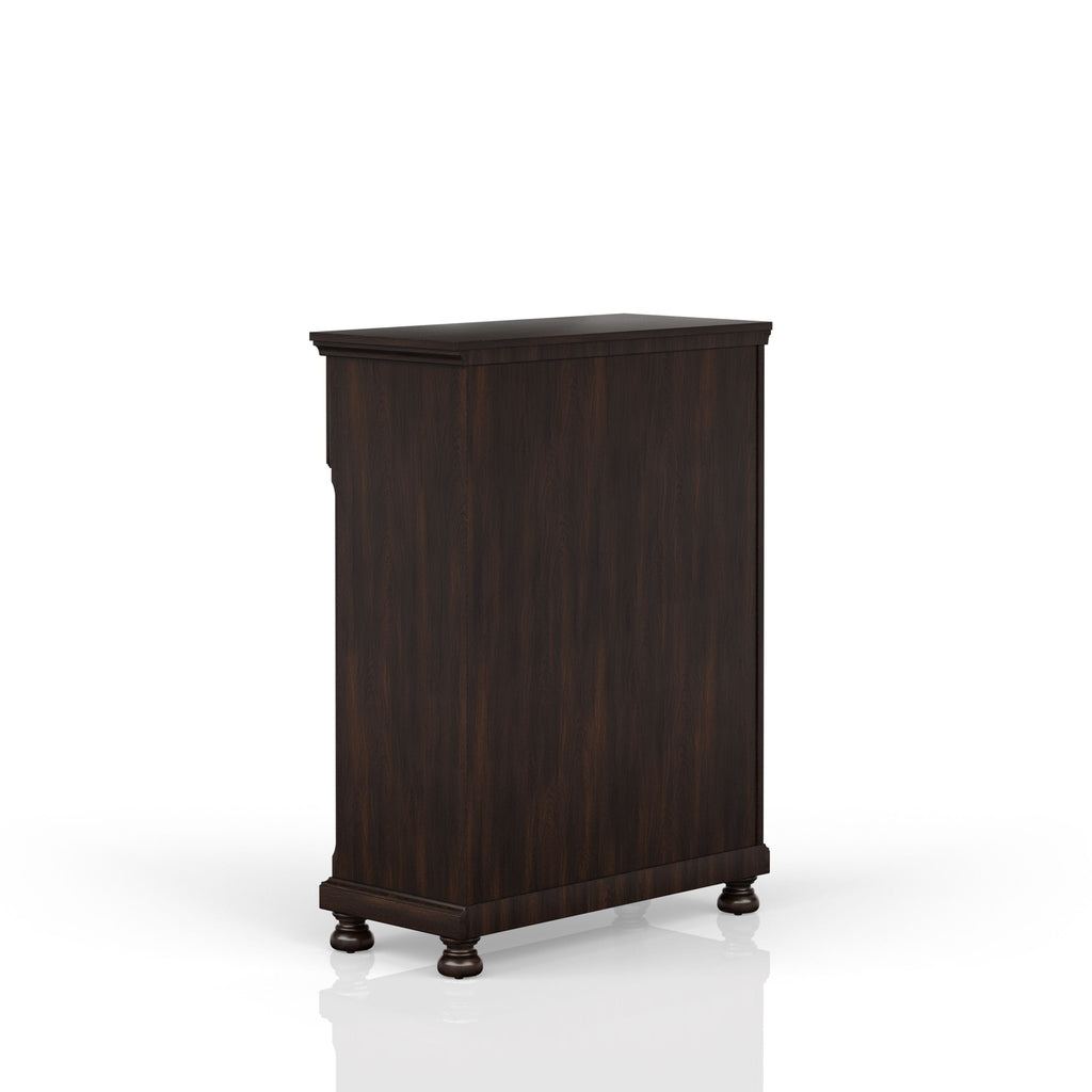 Dark Cherry 5 Drawer Chest