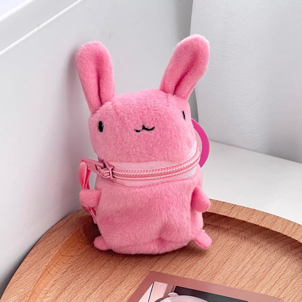 Cute Plush Soft And Adorable Little Animal Coin Purse Keychain Pendant
