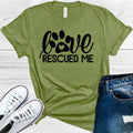 Love Rescued Me Graphic Tee