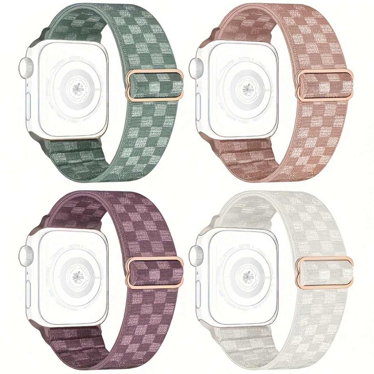 Applicable Checkered Strap Cross-border Nylon Watch Strap