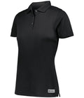 WOMEN'S ESSENTIAL POLO - MOISTURE-WICKING POLYESTER