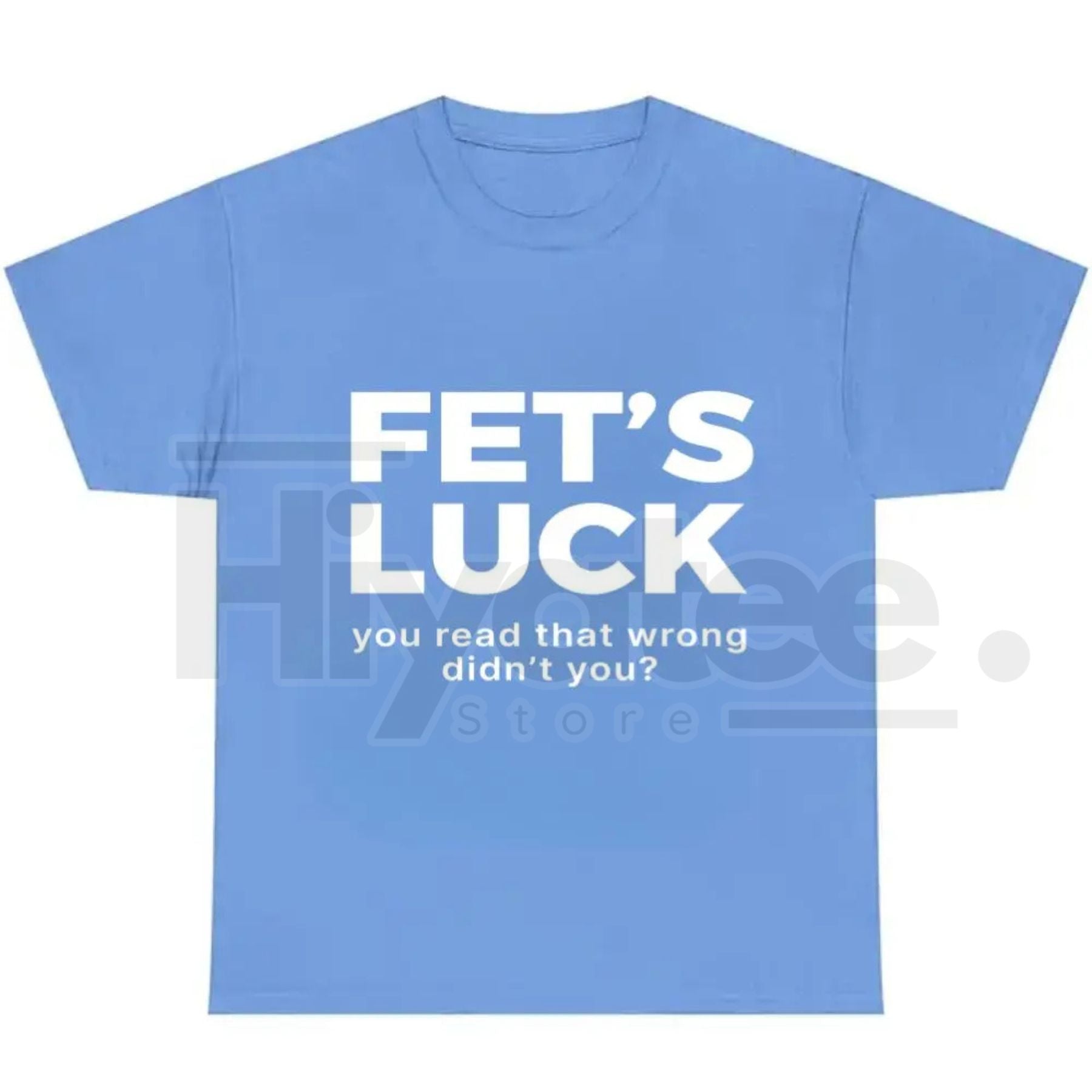 FET'S LUCK Optical Trick Shirt – Trending Humor Graphic Tee (Unisex)